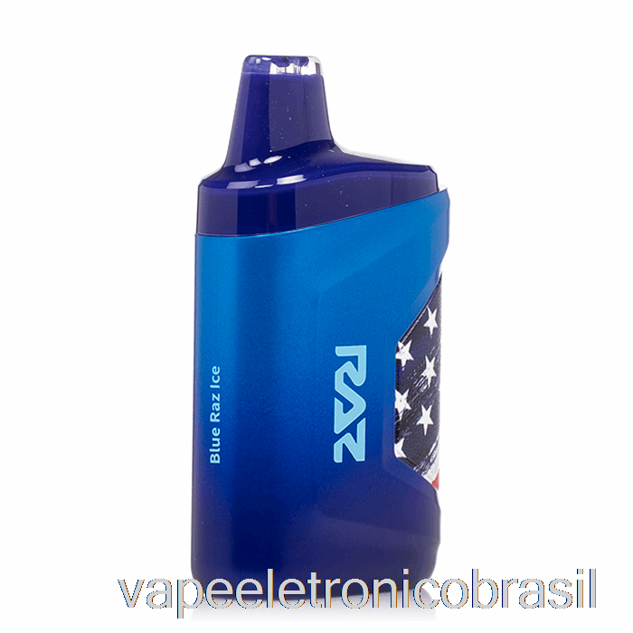Vape Recarregável Raz Ca6000 6000 Descartável Freedom Edition - Blue Raz Ice